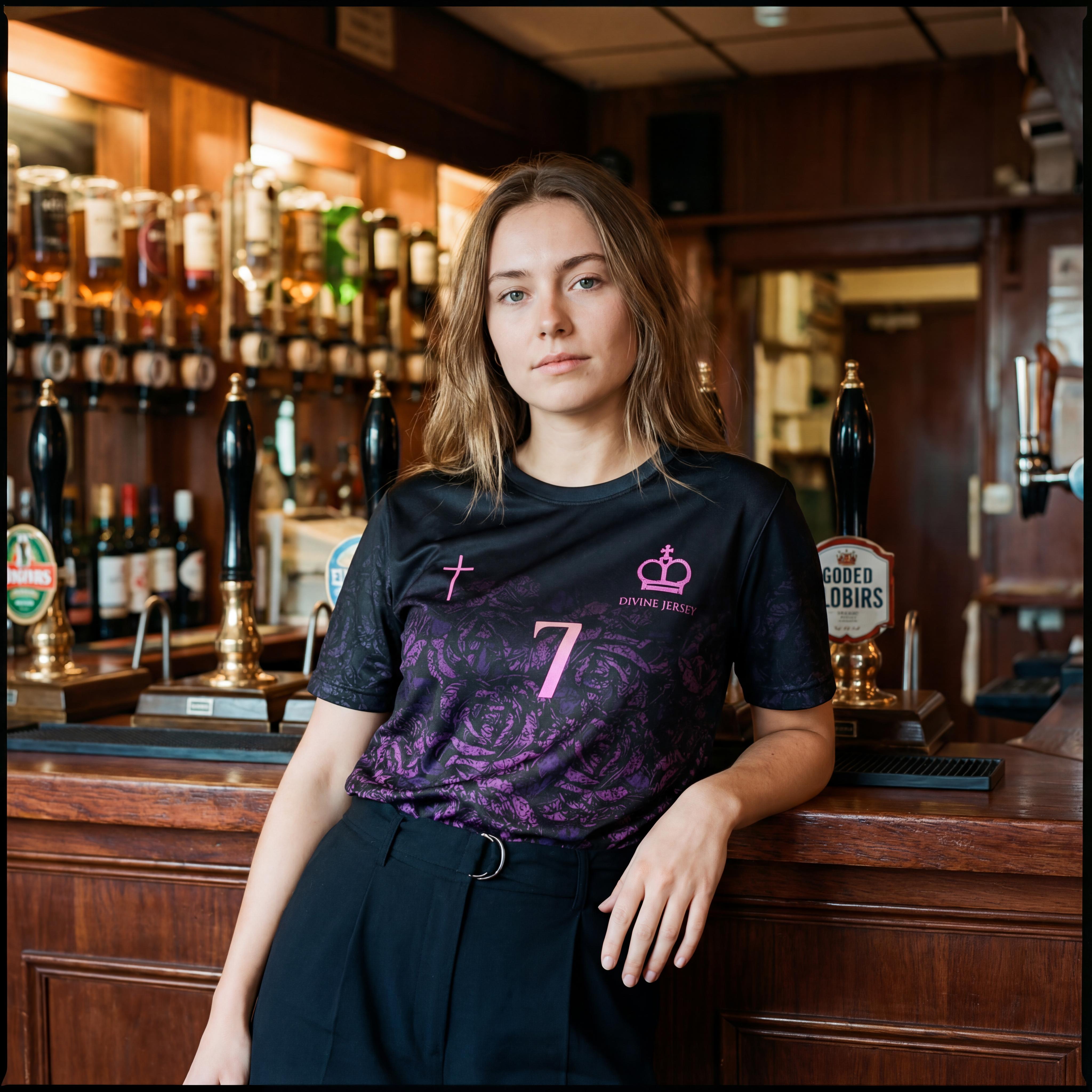 Maillot Chrétien - Rose Édition Premium Divine Jersey™