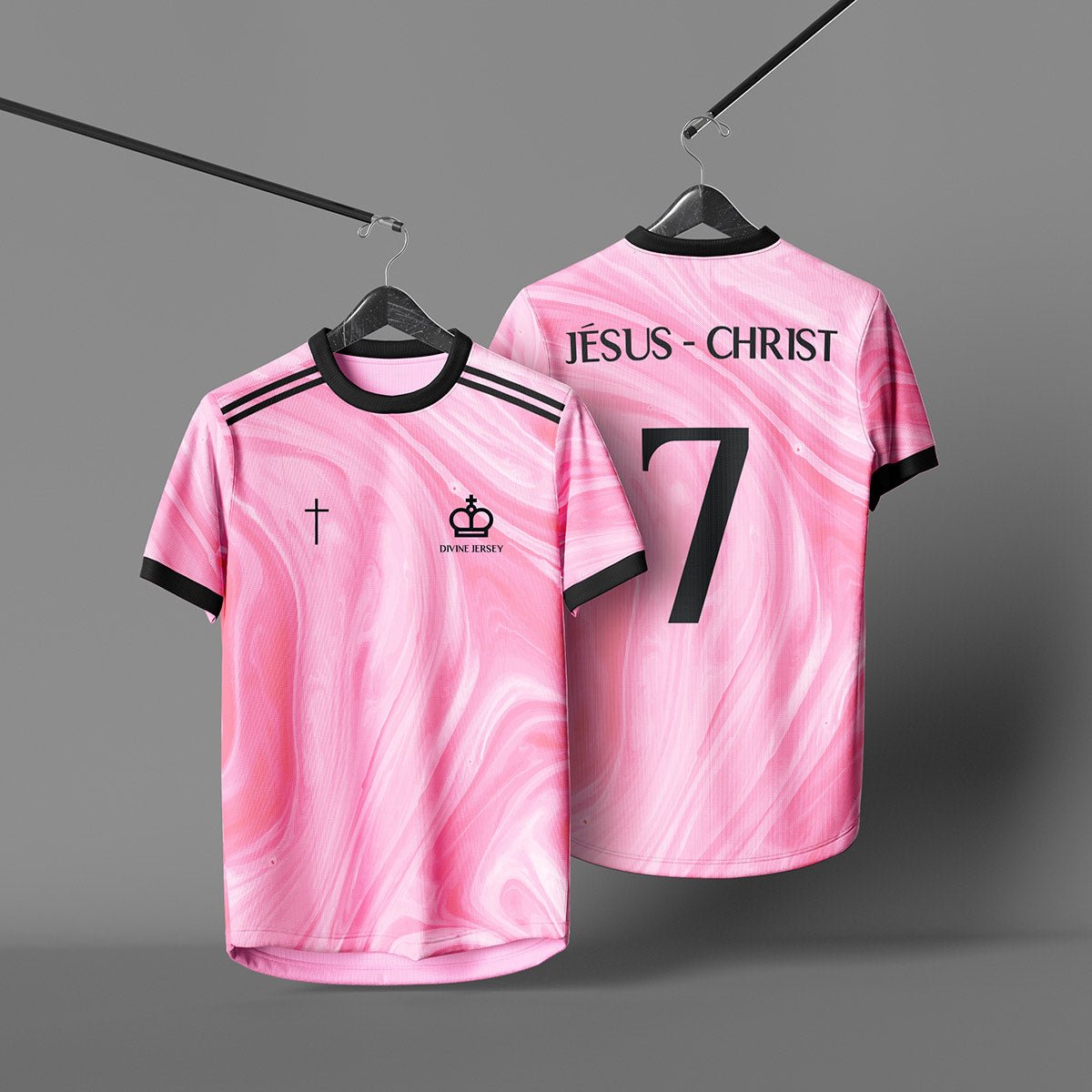 Maillot Chrétien Rose – Divine Jersey™ - Divine Jersey ™
