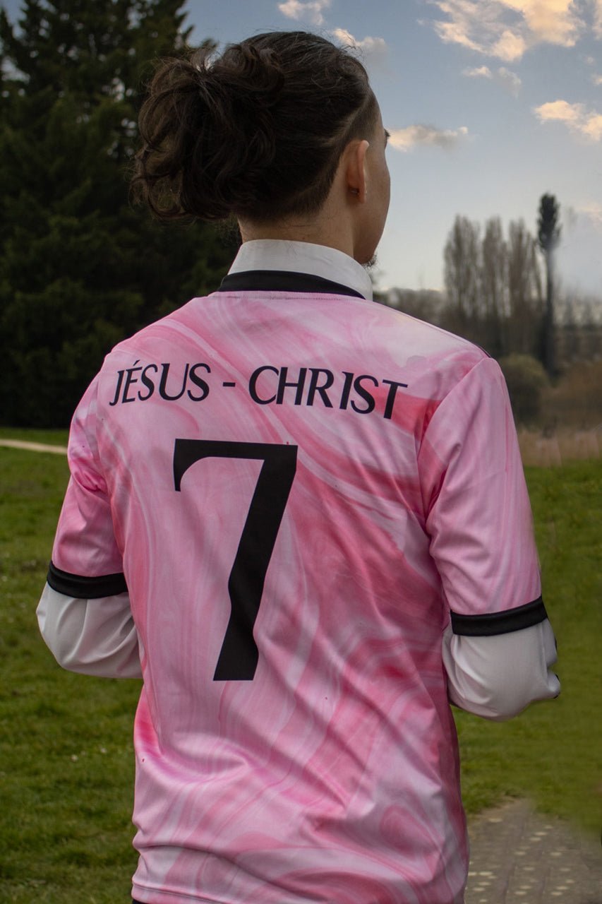 Maillot Chrétien Rose – Divine Jersey™ - Divine Jersey ™