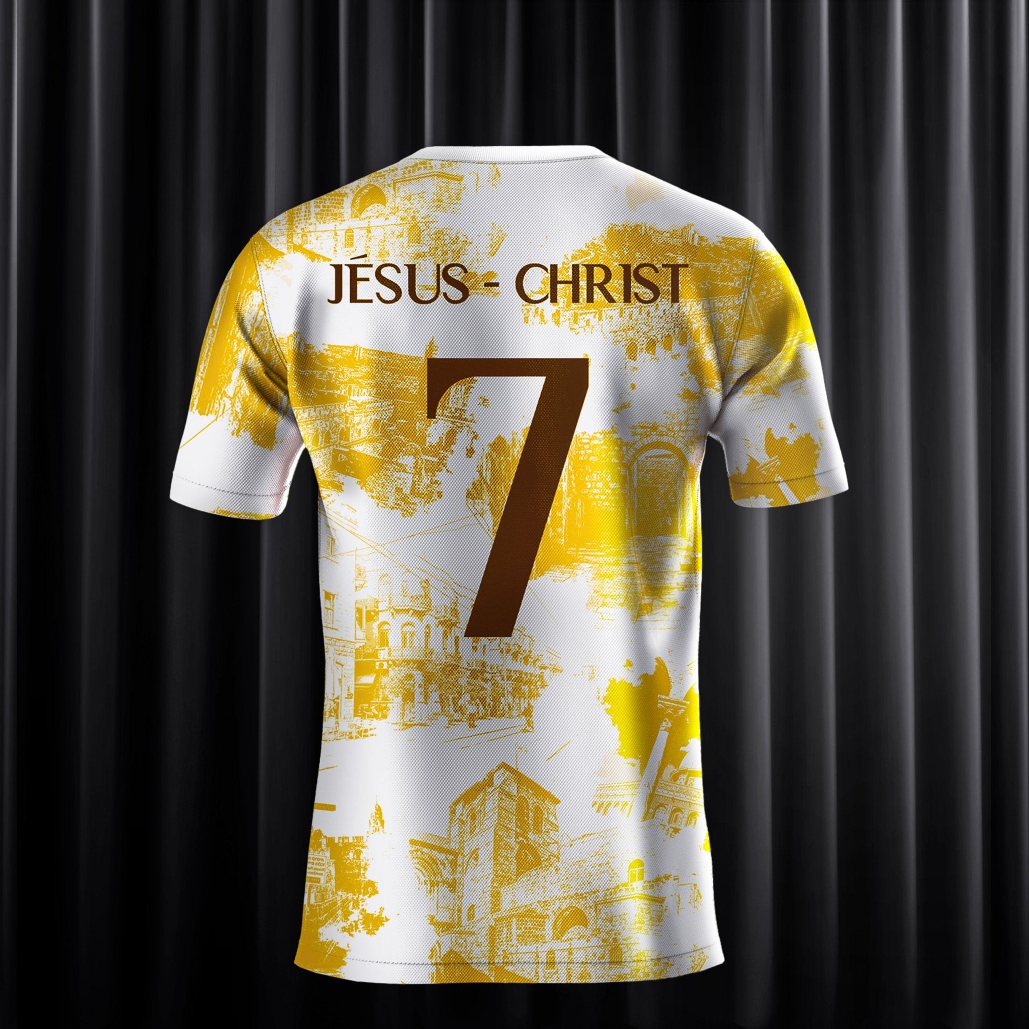 Maillot Chrétien Jaune- Divine Jersey™ - Divine Jersey ™