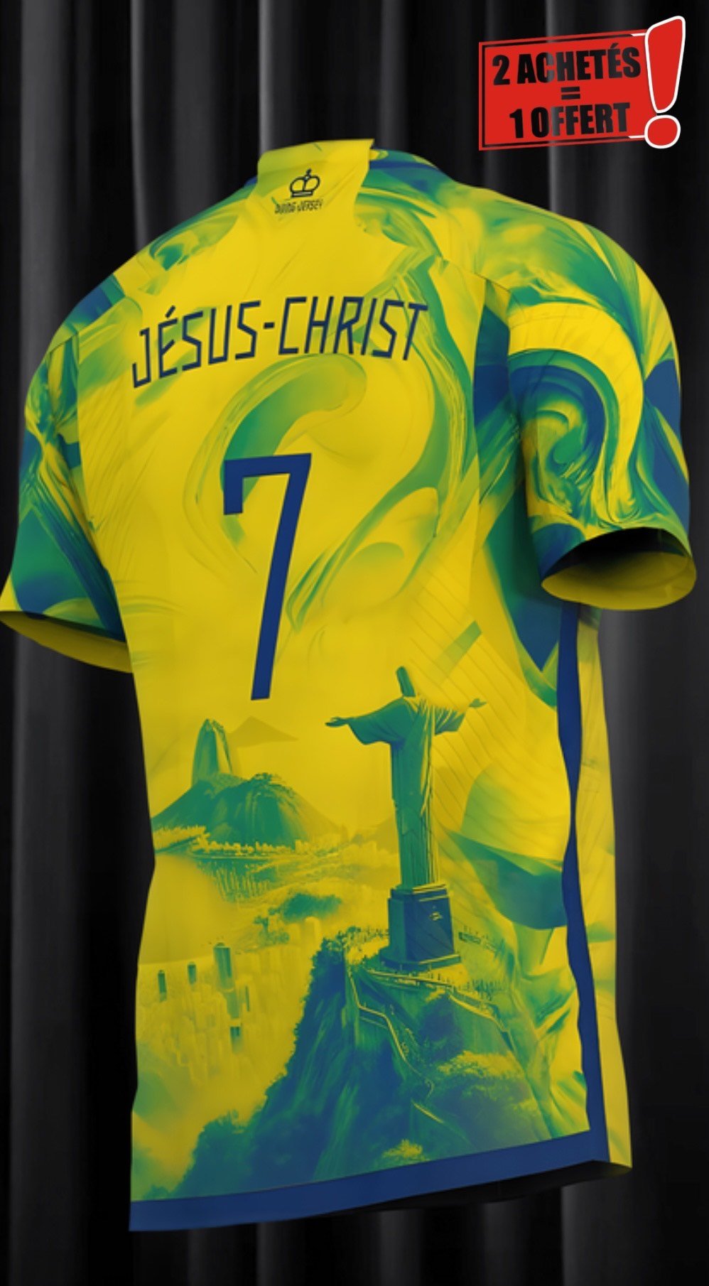 Maillot Chrétien RIO - Édition Limitée - Divine Jersey™ - Divine Jersey ™